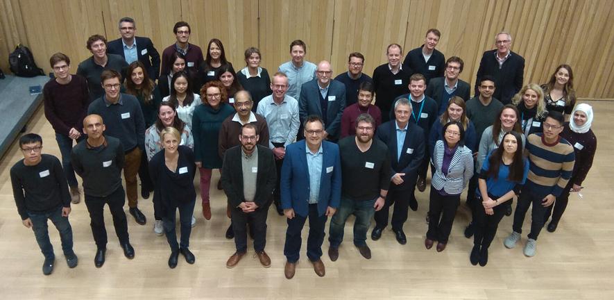 Photograph showing people invovled in the IRC